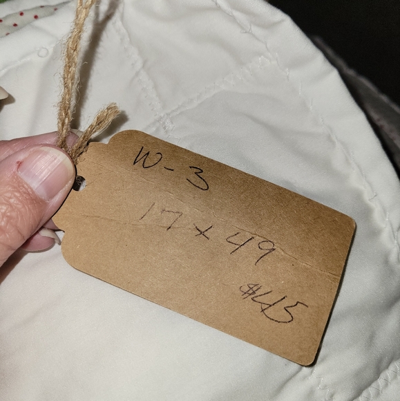 Handmade Christmas Table Runner 49" long x 17" wide New - Picture 6 of 6